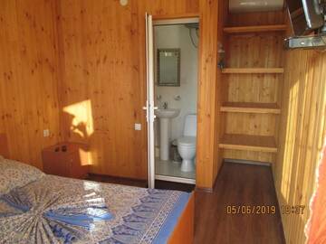 Фото номера Роскошный трехместный номер Гостевой дом Rozali Guest House г. Алахадзы 7