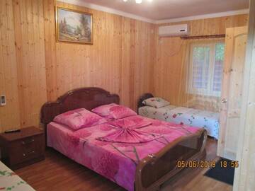 Фото номера Роскошный трехместный номер Гостевой дом Rozali Guest House г. Алахадзы 22