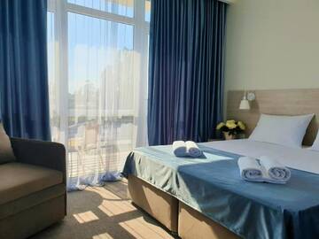 Фото номера Семейный люкс Отель Club Resort Hotel «OASIS» г. Алахадзы 11